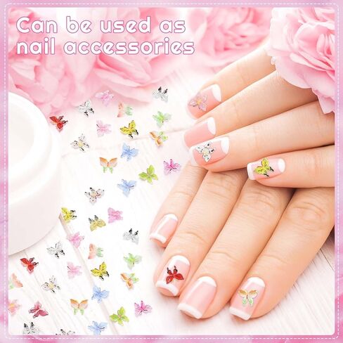 200 Pcs Mini Resin Butterflies Random Tiny Butterflies Miniature Animal Figurines for DIY Cake Decoration Ornaments Crafts Moss Landscape in Saudi Arabia