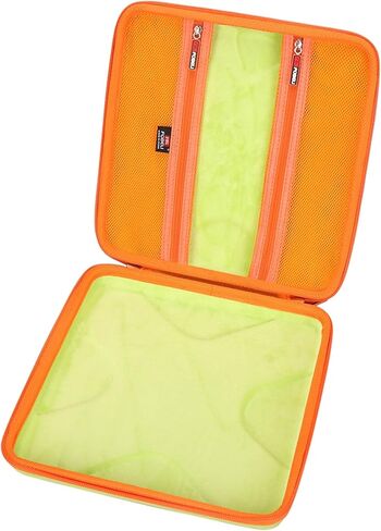 FBLFOBELI Travel Case for Many Board Game, Compatible with Hasbro Gaming/Monopoly/Gamewright Outfoxed/My First Castle Panic etc, 10x9.6x2.8 Inch, Case Only in Saudi Arabia