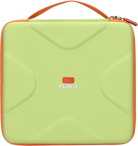 FBLFOBELI Travel Case for Many Board Game, Compatible with Hasbro Gaming/Monopoly/Gamewright Outfoxed/My First Castle Panic etc, 10x9.6x2.8 Inch, Case Only in Saudi Arabia