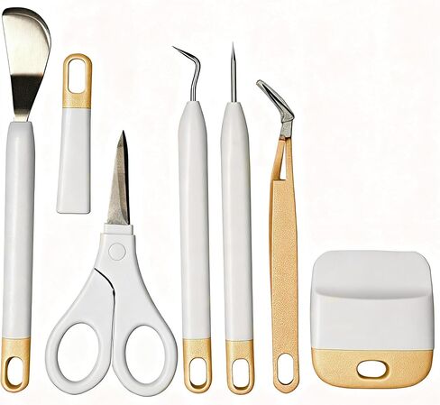 Craft Vinyl Weeding Tools Set,Precision Craft Vinyl Tools Kit,6pcs Weeding Kits,for Silhouette/Siser/Oracal 631 651 751Vinyl in Kuwait