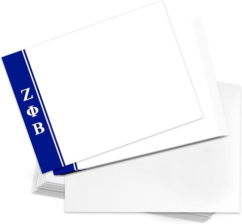 Desert Cactus Zeta Phi Beta 10 Pack Notecards ZPB ZPhiB Divine 9 Stationery Cardstock Includes Envelopes Memo Party Thank You (Notecard Design E) in Saudi Arabia