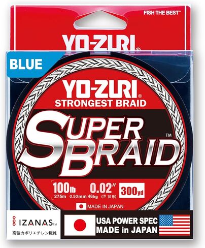 Super Braid 10LB 5 Color 330YD in Kuwait
