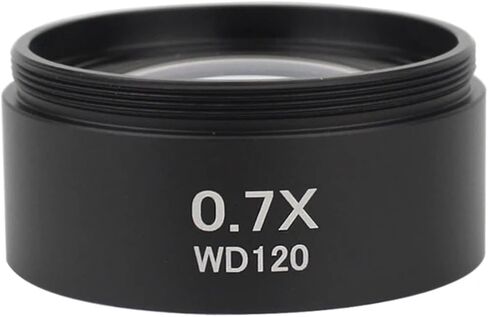 0.5X 0.7X 1X 2.0X Auxiliary Objective Lens Zoom Physical Microscope Screw for 48mm Tricocular Microscope (0.5X) in Kuwait