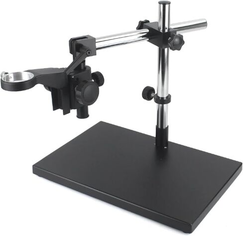 HDMI USB Video Microscope Camera Adjustable Boom Table Work Stand Holder + 50mm Ring Holder + Multi-Axis Adjustable Metal Arm (Square 5x5x1.0mm) in Kuwait