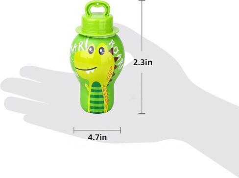 Anti - Spill Proof Bubbles Wands Set for Babies Toddlers Kids 3 4 5 6 Mess Free Bubbles, Variety Pack (4 Fl Oz, 2 Pack) for Indoor & Outdoor Play | Easter Basket Stuffer (Tumbler Colors May Vary) in Saudi Arabia