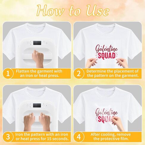 Galentine's Day Iron on Transfers for Women, 19 PCS DTF Transfers Ready to Press, Valentines Iron on Patches for Clothes, T-Shirts, Bags, DIY Crafts, Galentine Designs in Saudi Arabia