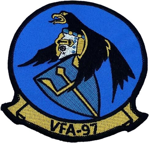 VFA-97 Warhawks Patch - with Hook and Loop, 4" in Saudi Arabia