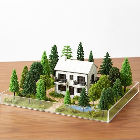 42 Pieces Model Trees 1.2-6.3 Inch Mixed Miniature Tree, Fake Mini Trees for Crafts, Mixed Miniature Fake Diorama Tree, for DIY Crafts, Building, Scenery Landscape in Saudi Arabia