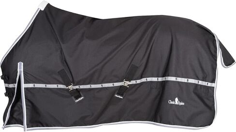 Classic Equine Windbreaker Turnout Sheet, Black, Small in Saudi Arabia