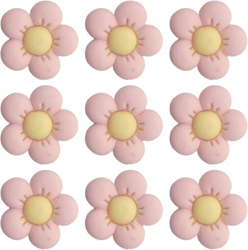 Lmlliang 20pc Mini Resin Flower Flat Back for Scrapbooking Embellishment DIY Handcraft Photo Album Hair Phone Case Decor 21mm Green in Saudi Arabia
