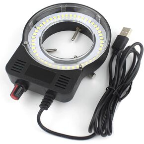 48 LED SMD USB مصباح حلقة قابل للتعديل للمجهر الصناعي والكاميرا الصناعية عدسة مكبرة 110 فولت - 220 فولت 3 وات - 5 وات (D7.4x1.0 مم) in Kuwait