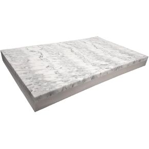 Memory Foam Platforn Pad with Waterproof Cover Liner for Cushion, Pet Bed, Furniture, Etc. (18x16x4 Inches (2X)) in Saudi Arabia