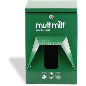 Mutt Mitt® Rustproof Commercial Grade Aluminum Dog Waste Dispenser - No Bags (Green) in Kuwait