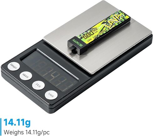 BETAFPV 4pcs Lava II 1S 580mAh بطارية 3.8V 95C LiHV مع موصل BT2.0 متوافق مع 1-2S Tiny Whoop Drone Quadcopter مثل Air75، Meteor75 Pro، Cetus Pro، Cetus X طائرات بدون طيار in Kuwait