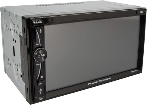 جهاز استقبال DVD Power Acoustik CPAA-70D CPAA-70D مقاس 7 بوصة مزدوج DIN مدمج مع بلوتوث وApple CarPlay وAndroid Auto وMetra Axxess ASWC-1 واجهة التحكم في عجلة القيادة in Kuwait