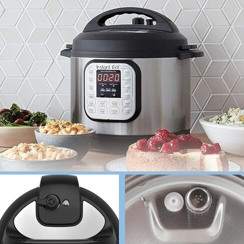 10 قطع بديلة من Instantpot لـ Duo 8 Qt وDuo Plus 8 Quart، تتضمن حلقة إغلاق صمام تحرير البخار، صمام عائم، درع مضاد للكتلة، دعامة كفن مضادة للحجب in Kuwait
