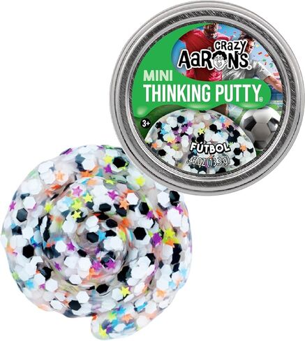 Crazy Aaron's Putty Mini Tins Futbol, Acai Bowl & Owl Gift Set Bundle - 3 Pack (13.3g Each) in Saudi Arabia