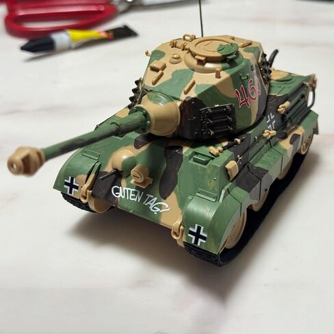 花田制造 Meng WWT-021 World War Toons King Tiger German Heavy Tank (Henschel Turret) أطقم منمذجة in Kuwait