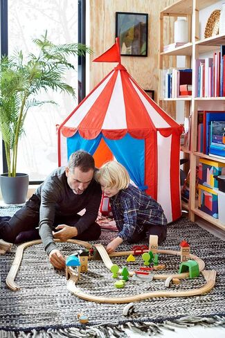 IKEA LILLABO مجموعة بناء مكونة من 45 قطعة مع حاجز in Saudi Arabia