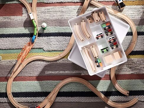 IKEA LILLABO مجموعة بناء مكونة من 45 قطعة مع حاجز in Saudi Arabia
