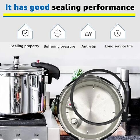 S-3440 Pressure Canner Gasket Compatible with Mirro S-3440 M-312 M-406 M-512 M-522 M-526 M-622 Models Manufactured Before January 1983 in Kuwait