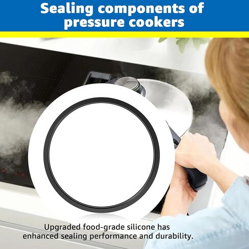 S-3440 Pressure Canner Gasket Compatible with Mirro S-3440 M-312 M-406 M-512 M-522 M-526 M-622 Models Manufactured Before January 1983 in Kuwait