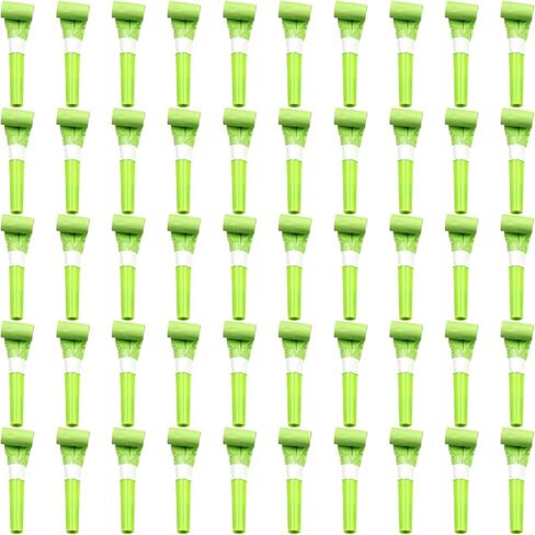 50 Pcs Red Party Blowers for Kids Funny Blower Noise Makers Blowouts Horns Whistles Perfect for Birthday Parties New Years Sporting Events Party Supplies (Red) in Saudi Arabia
