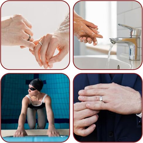ElevateTech 14 Sizes Ring Sizer Adjuster for Loose Rings, Guards, Spacers & Tighteners Silicone Ring Guards Invisible Rings Spacers Fitter Insert & SpiralRing Resizer for Women and Men in Saudi Arabia