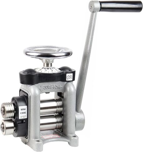 Durston Tools Durston Tools 1001 Mini C80E Eco 80 مم مطحنة درفلة مع بكرات جانبية نصف مستديرة in Kuwait