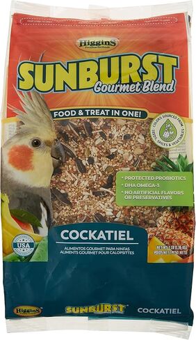 Higgins Sunburst Gourmet Cockatiel Food 3Lb in Saudi Arabia