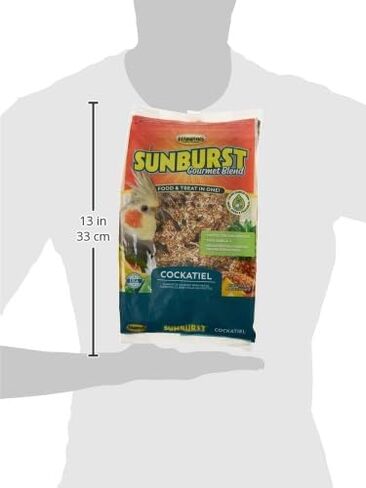 Higgins Sunburst Gourmet Cockatiel Food 3Lb in Saudi Arabia