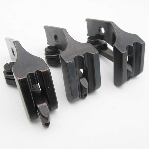 CKPSMS Brand - 3SIZE Double Welt Piping Cording Foot #S95 1/8+3/16+1/4, Compatible with/Replacement for JUKI, CONSEW, SINGER, BROTHER, ARTISAN, MITSUBISHI, TACSEW, TAKING, YAMATA Sewing Machines in Saudi Arabia
