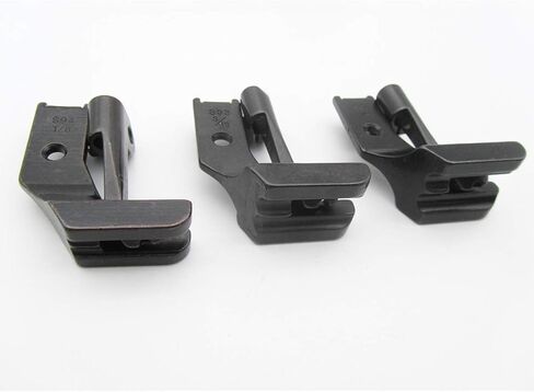 CKPSMS Brand - 3SIZE Double Welt Piping Cording Foot #S95 1/8+3/16+1/4, Compatible with/Replacement for JUKI, CONSEW, SINGER, BROTHER, ARTISAN, MITSUBISHI, TACSEW, TAKING, YAMATA Sewing Machines in Saudi Arabia