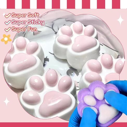 LuxeLagoon DIY Taba Squishy Kit، طقم اسفنجي مطاطي 18oz مع دليل، اصنع حبار طابا الخاص بك باستخدام السيليكون والقوالب، لعبة ضغط ناعمة لتخفيف التوتر، هدية ترفيهية لتخفيف التوتر in Kuwait