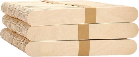 JAPCHET 1000 PCS 8 Inch Jumbo Craft Sticks, Wooden Large Popsicle Sticks for Crafts Homemade DIY Supplies in Saudi Arabia