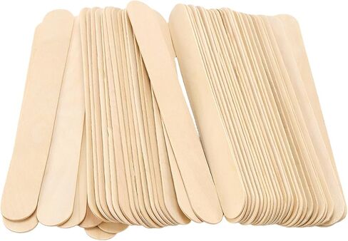 JAPCHET 1000 PCS 8 Inch Jumbo Craft Sticks, Wooden Large Popsicle Sticks for Crafts Homemade DIY Supplies in Saudi Arabia
