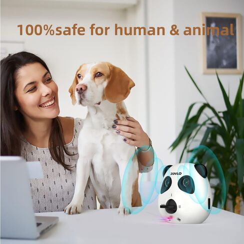 Anti Barking Device for Dogs, Ultrasonic Dog Bark Deterrent Devices, Cute Panda Style Dog Barking Deterrent Devices,3 Modes Bark Box, Dog Barking Stopper Long Range for Indoor & Outdoor Use in Saudi Arabia