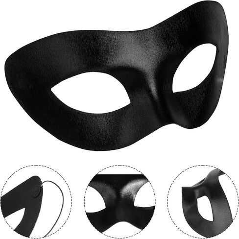 Yookat 6 Pieces Masquerade Mask Venetian Mask Halloween Masquerades Masks for Men Women in Saudi Arabia