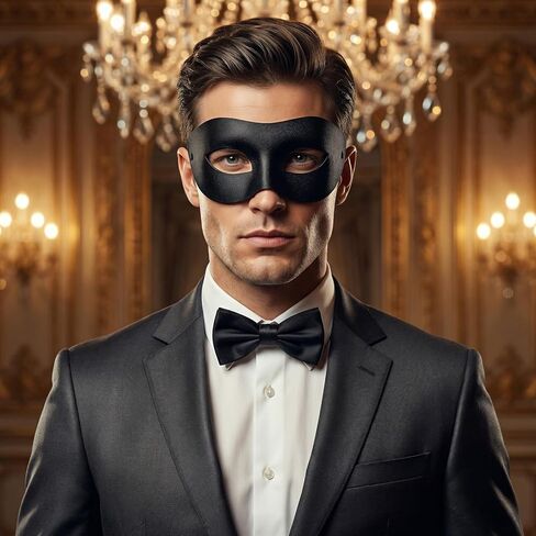 Yookat 6 Pieces Masquerade Mask Venetian Mask Halloween Masquerades Masks for Men Women in Saudi Arabia