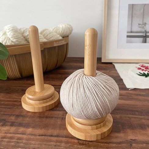 1Pc Detachable Yarn Winder, Desktop Rotating Spool Holder, Suitable for Storing and Organizing Yarn Balls. in Saudi Arabia