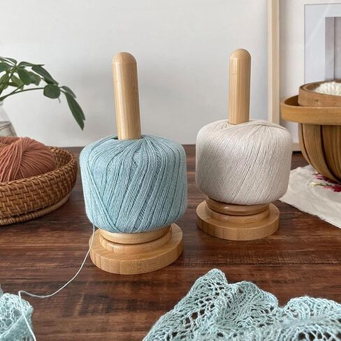 1Pc Detachable Yarn Winder, Desktop Rotating Spool Holder, Suitable for Storing and Organizing Yarn Balls. in Saudi Arabia