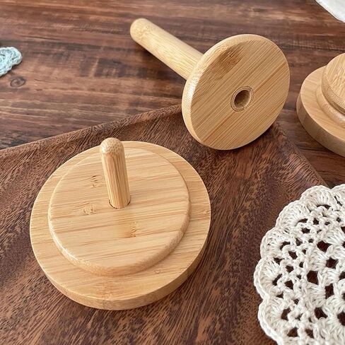 1Pc Detachable Yarn Winder, Desktop Rotating Spool Holder, Suitable for Storing and Organizing Yarn Balls. in Saudi Arabia