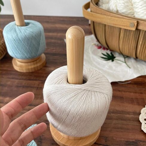 1Pc Detachable Yarn Winder, Desktop Rotating Spool Holder, Suitable for Storing and Organizing Yarn Balls. in Saudi Arabia