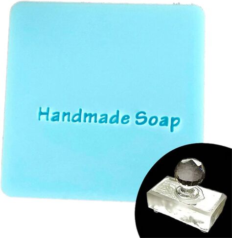 Handmade Soap Words Embossing Stamp Personalized Acrylic Transparent Seal Handmade Making Supplies Personalized Acrylic Soap Making Embossing in Saudi Arabia