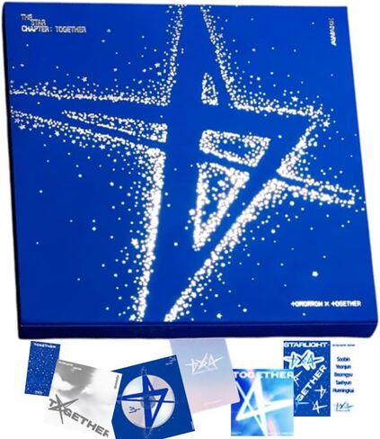 TXT The Star Chapter: معًا الألبوم الرابع [Awake Ver.] قرص مضغوط + كتاب صور + بطاقة صور + بطاقة بريدية + ملصق (غرباء جميلون) in Kuwait