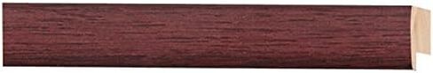 Picture Frame Moulding (Wood) 100ft Bundle - Traditional Mahogany Finish - 0.75" Width - 3/8" Rabbet Depth in Saudi Arabia