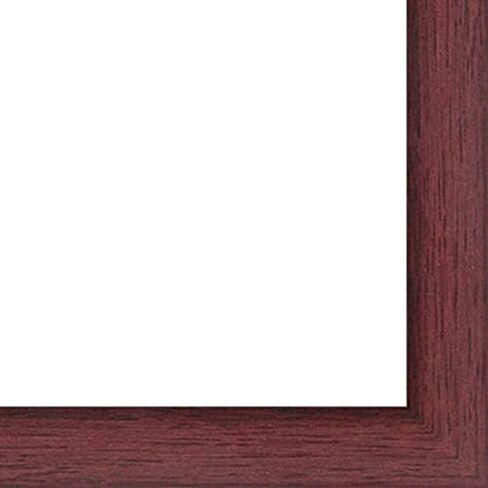 Picture Frame Moulding (Wood) 100ft Bundle - Traditional Mahogany Finish - 0.75" Width - 3/8" Rabbet Depth in Saudi Arabia