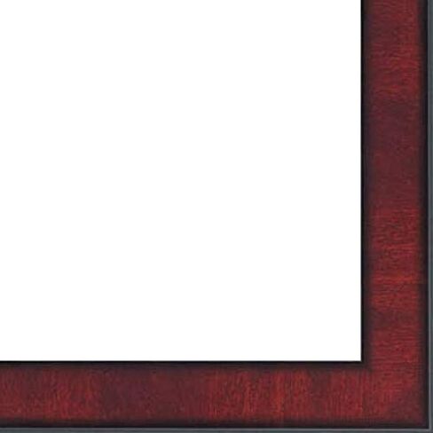 Picture Frame Moulding (Wood) 100ft Bundle - Traditional Mahogany Finish - 0.75" Width - 1/2" Rabbet Depth in Saudi Arabia
