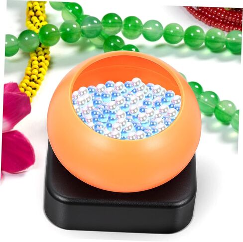 Homoyoyo Electric Bead Spinner with Adjustable Speed Beading Tool for Jewelry Making Compatible with Flat Clay Beads for DIY Craft Projects in Saudi Arabia