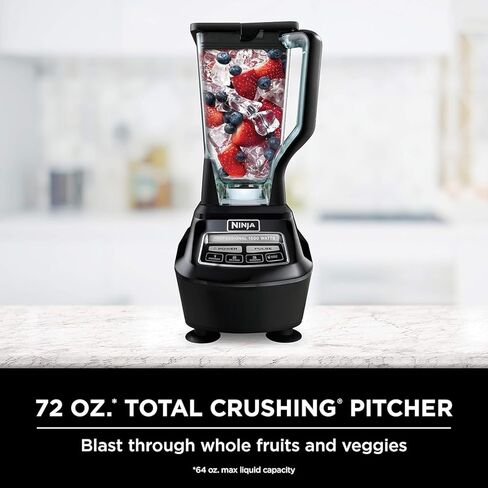 Ninja Mega Kitchen System (Blender, Processor, Nutri Ninja Cups) BL770 (Renewed) in Saudi Arabia
